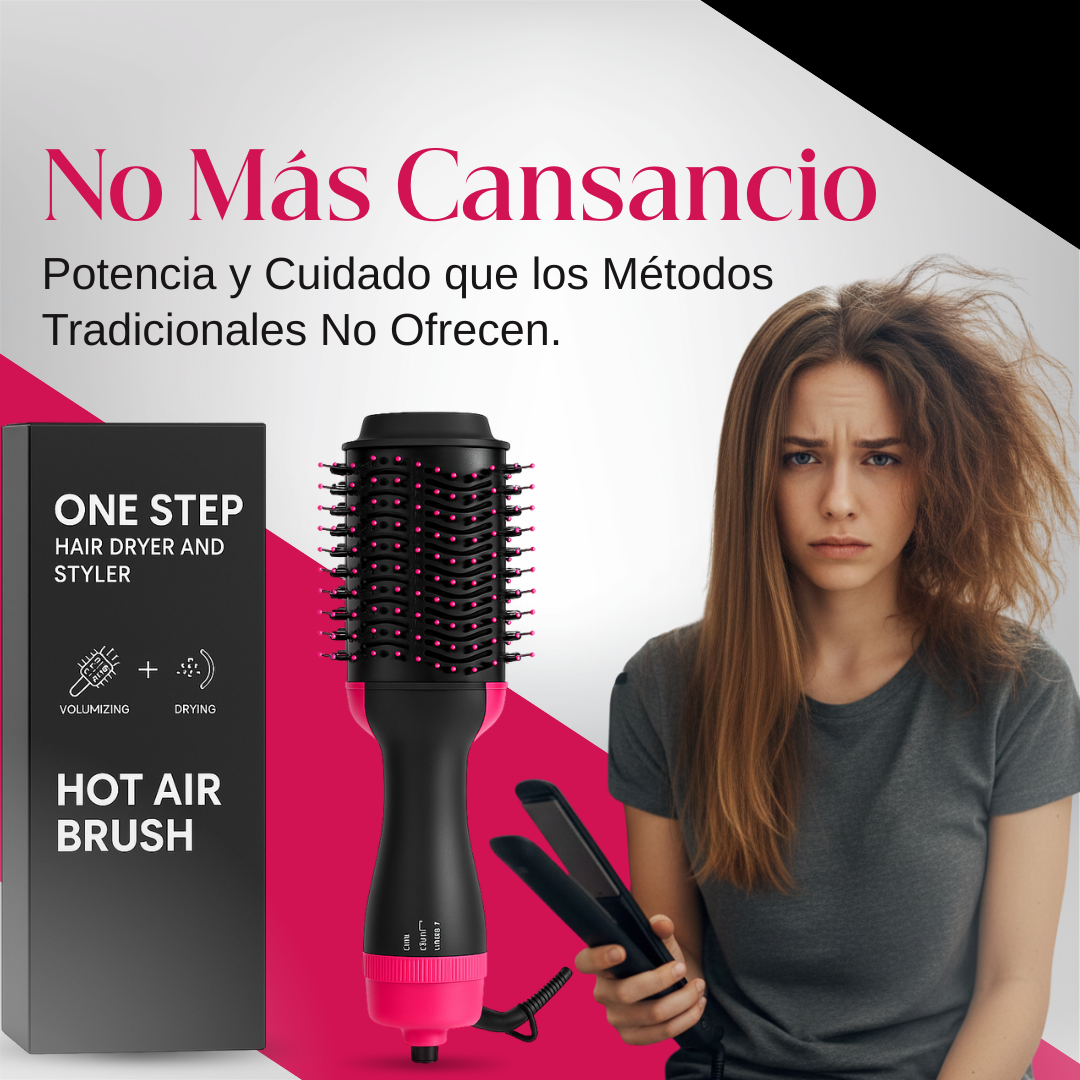 ProHair - Cepillo Profesional de Íon 3 en 1