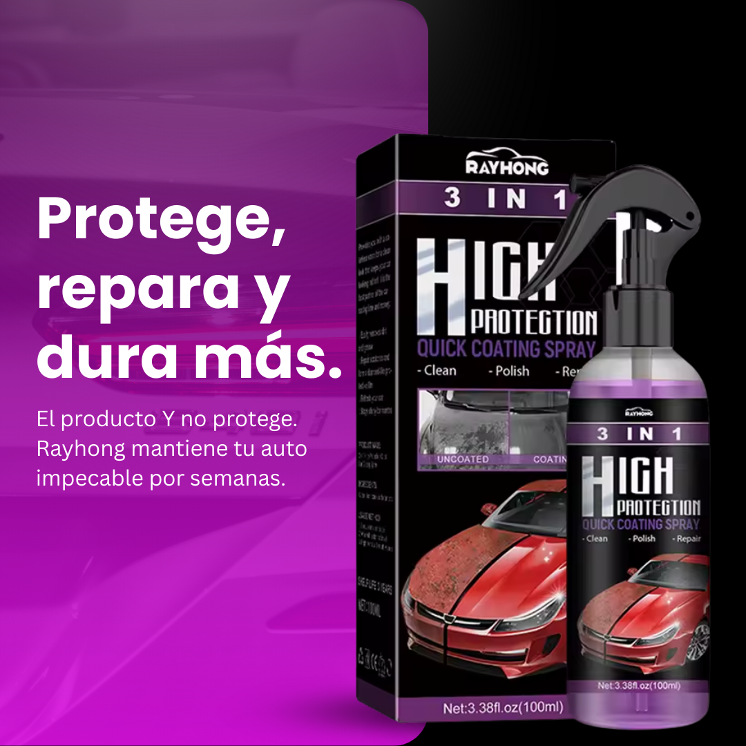 Rayhong Spray Cerámico - Compra 1 y Llévate 2 GRATIS 🎁