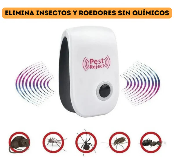 PestReject - Repelente Ultrasonico De Plagas