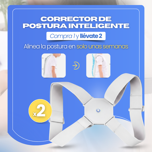 Corrector De Postura Inteligente - Compre 1 Leve 2 🎁