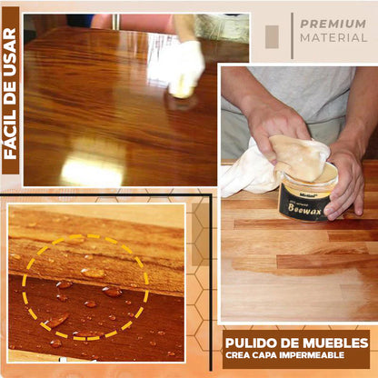 Cera restauradora de madera - BEEWAX 🐝